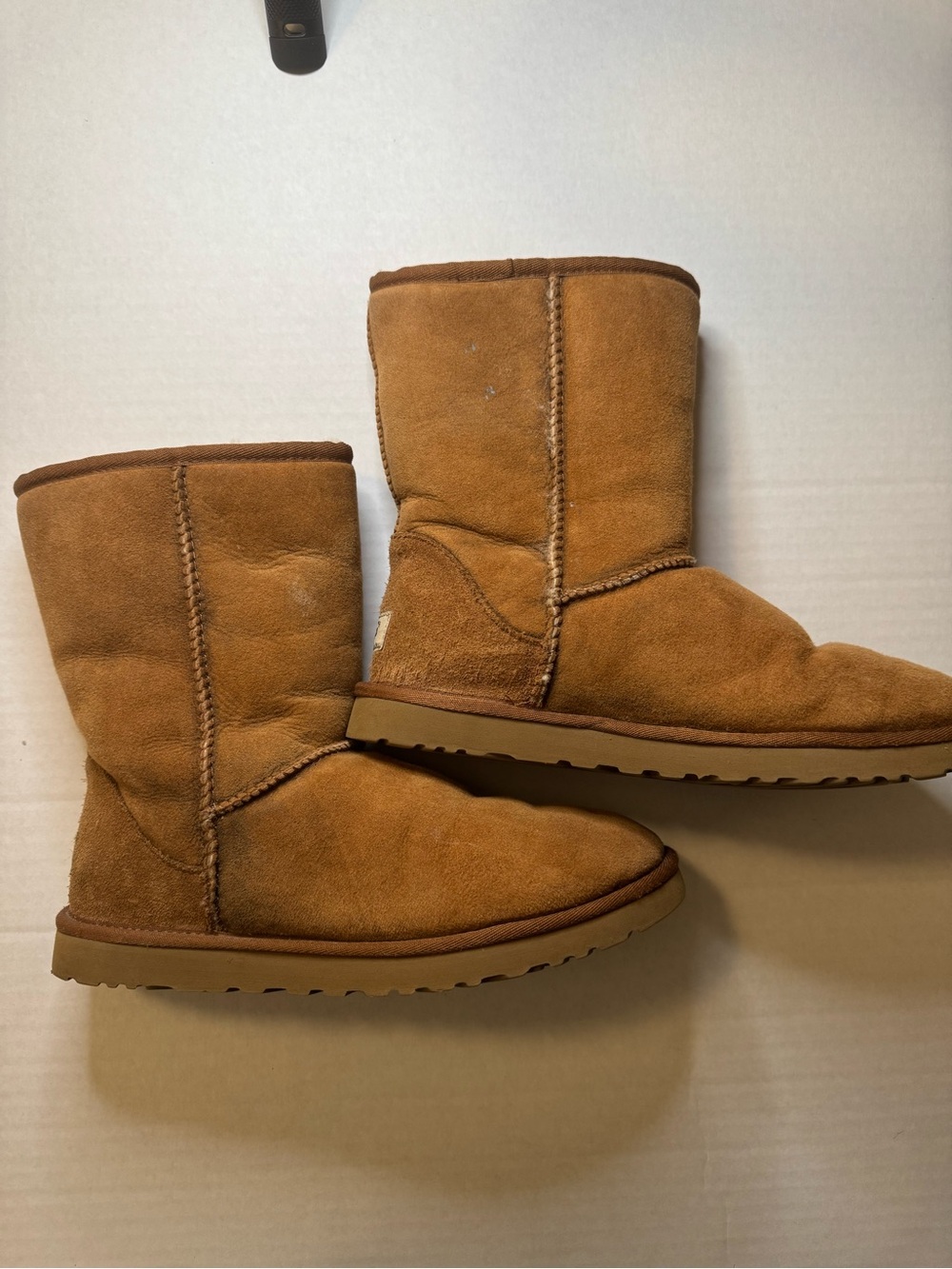 UGG Chestnut Suede Classic Short Women's Boots